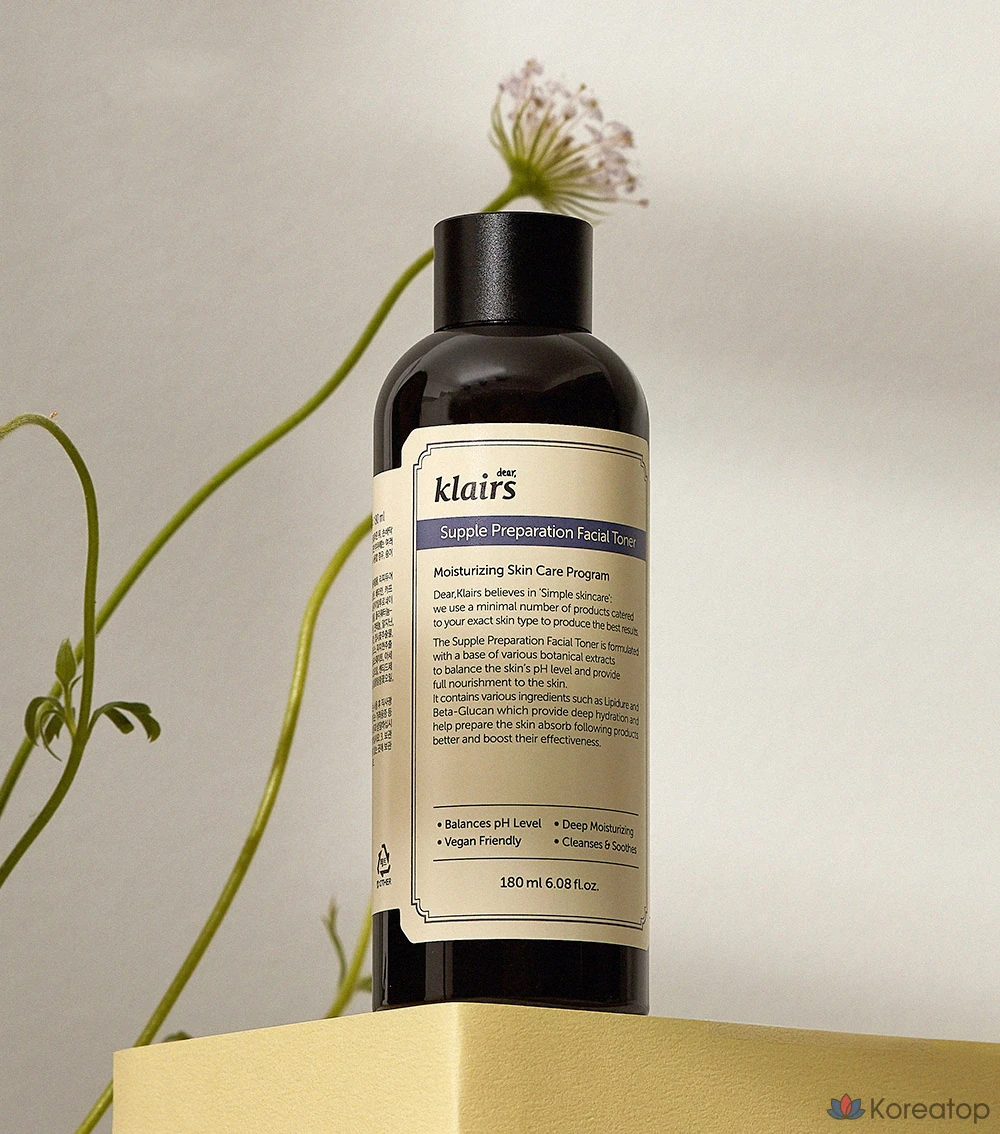 Тонер Dear, Klairs Supple Preparation Facial Toner, 180 мл, 1 шт.