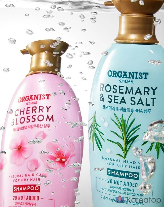 Шампунь Elastine Organist Rosemary &amp; Sea Salt Deep Cleansing Shampoo, 500 мл, 1 шт.