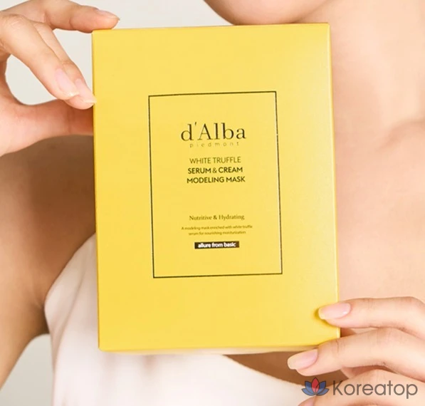 Моделирующая маска для лица d'Alba White Truffle Serum &amp; Cream, 66 г, 1 шт.