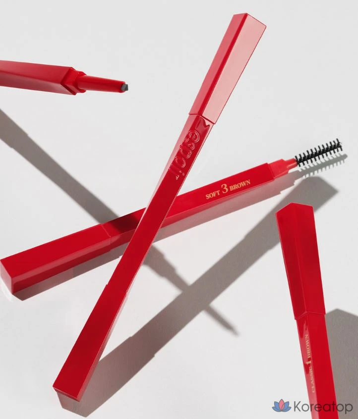 Карандаш для бровей Espoir The Brow Balance Pencil, оттенок 4 Ash Brown, 0.1 г, 1 шт.