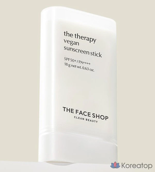 Солнцезащитный стик The Face Shop The Therapy Sun Stick SPF50+ PA++++, 18 г, 1 шт.