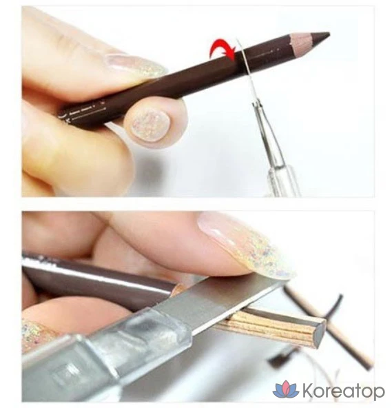 Карандаш для бровей Mqny My Strong Eyebrow Pencil, оттенок Soft Beige, 1.2 г, 1 шт., фото 3