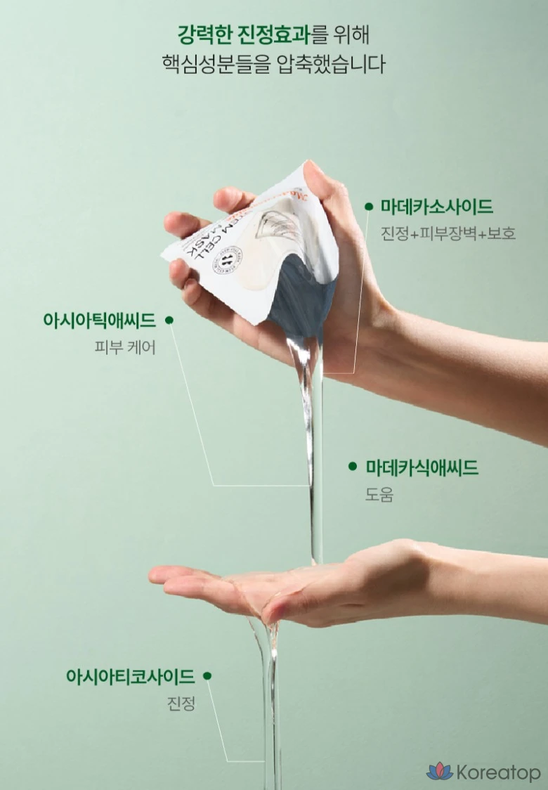 Тканевая маска для лица PAUL MEDISON Stem Cell Madecassoside Mask, 40 шт.