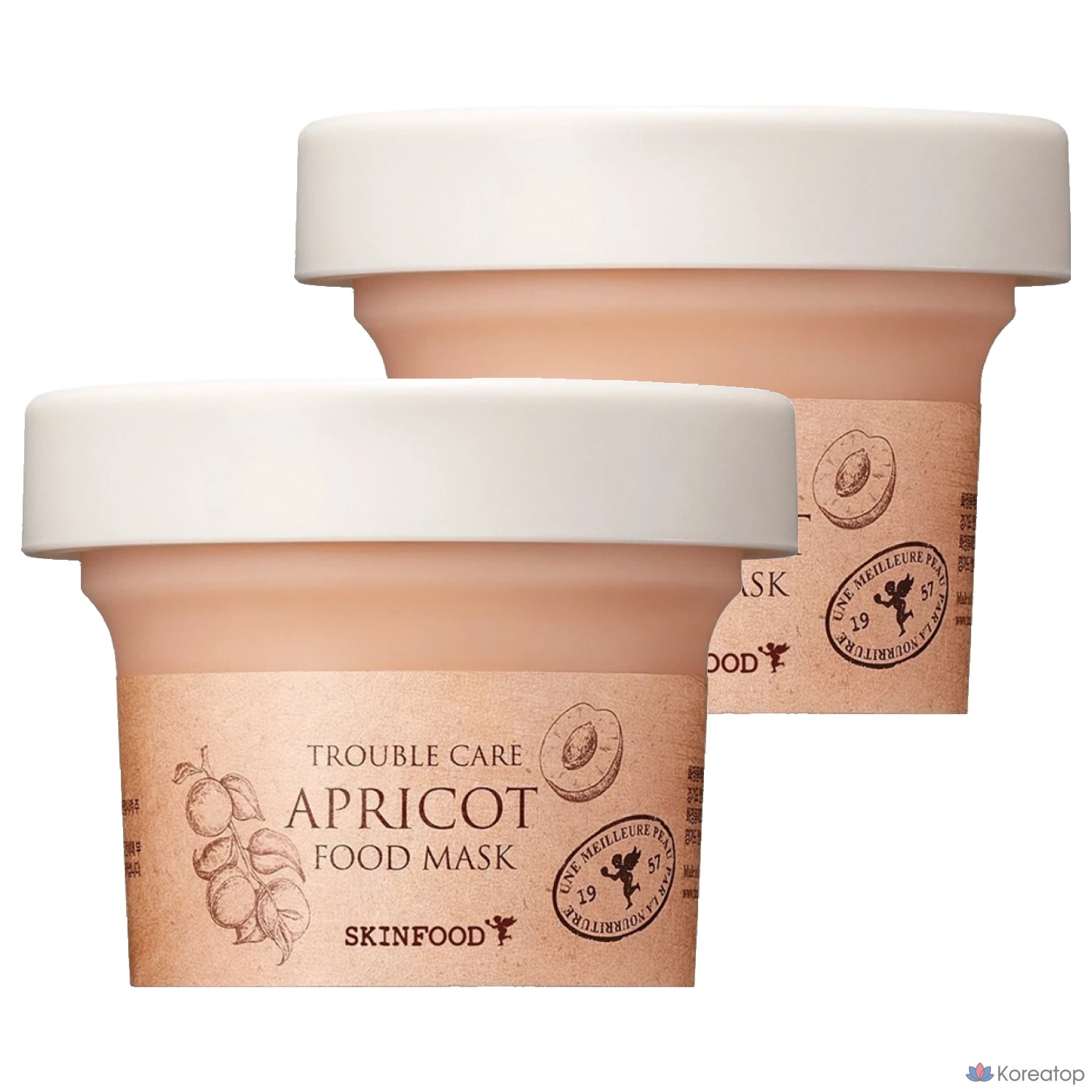 Пилинг Skinfood Apricot Food Mask, 120 г, 2 шт.