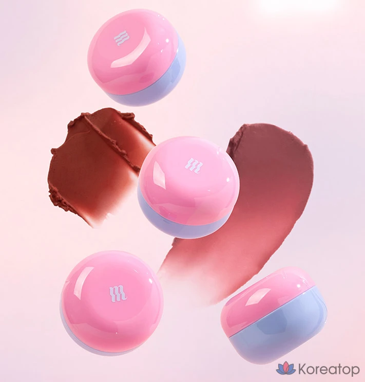 Тинт для губ MERZY Blurry Lip Mousse, оттенок BL10 Apple Wood, 6 г, 1 шт., фото 5