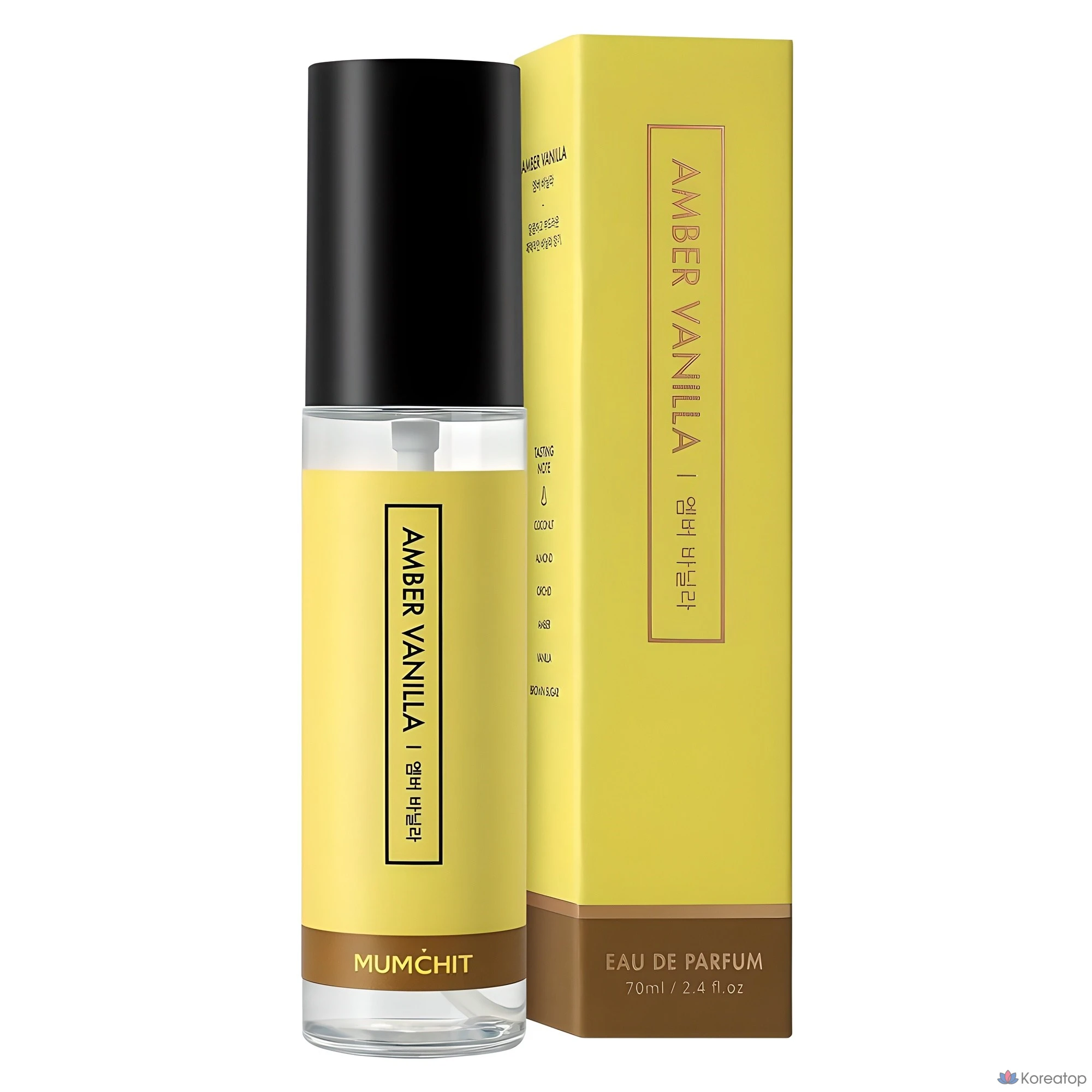 Духи для ткани MUMCHIT, оттенок Amber Vanilla, 70 мл, 1 шт.