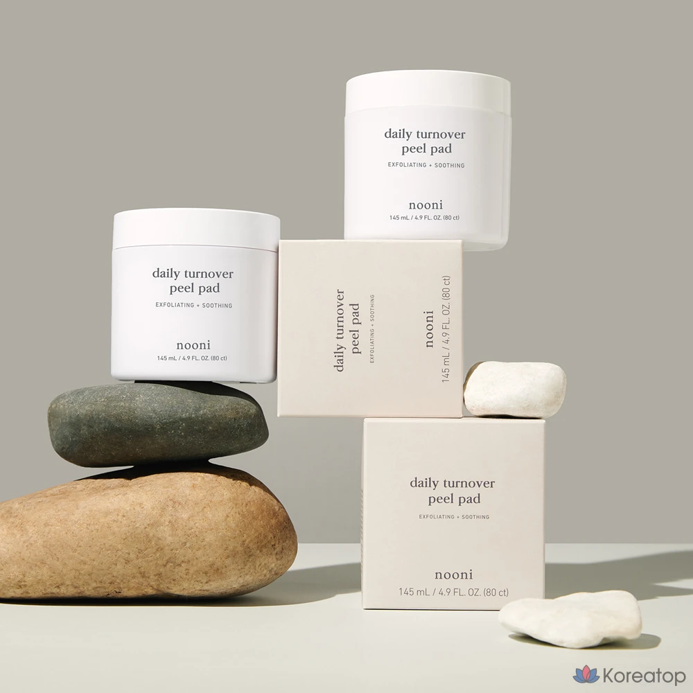 Пэды для лица NOONI AHA Daily Pore Clear Gel Pad, 145 мл, 80 шт.