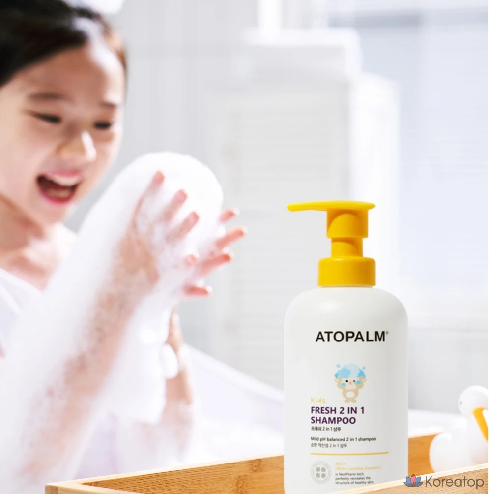 Шампунь Atopalm Kids Fresh 2 in 1, 460 мл, 1 шт.