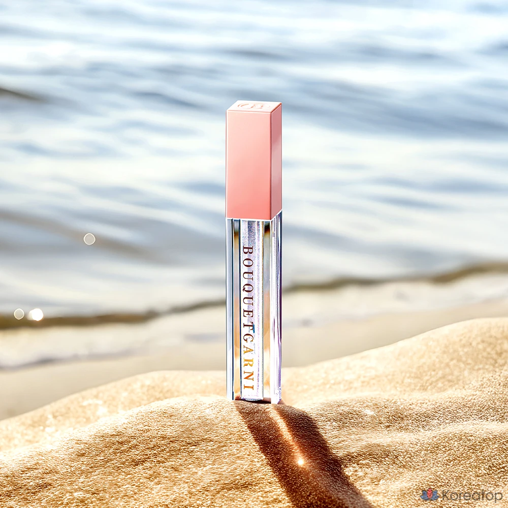 Бальзам для губ Bouquet garni Water Glint Lip Gloss, оттенок Aurora Drop, 3.3 г, 1 шт., фото 2