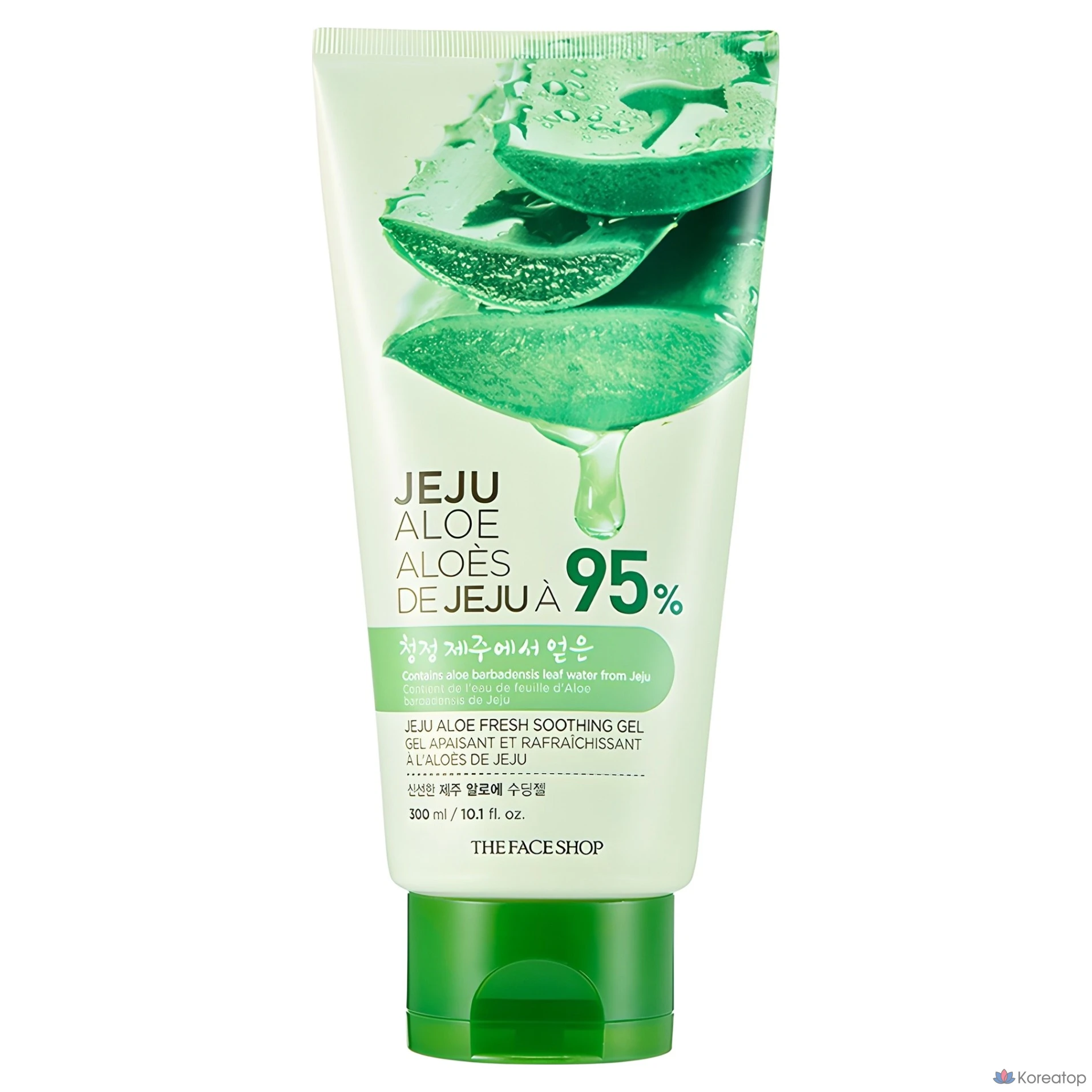 Гель для лица The Face Shop Fresh Jeju Aloe Soothing Gel, 300 мл, 1 шт.