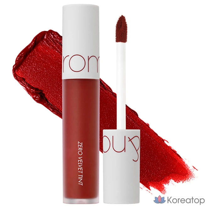 Тинт для губ ROM&ND Zero Velvet Tint, оттенок 3 Pearl Siren Red, 5.5 г, 1 шт.
