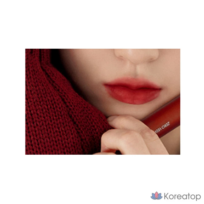 Тинт для губ ROM&ND Zero Velvet Tint, оттенок 3 Pearl Siren Red, 5.5 г, 1 шт., фото 4