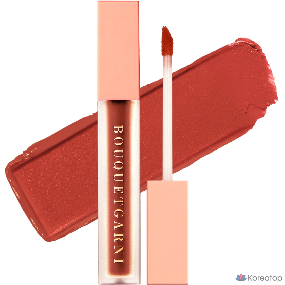 Тинт для губ Bouquet garni Blossom Velvet Lip Tint, оттенок 04 Ginger Brown, 1 шт.