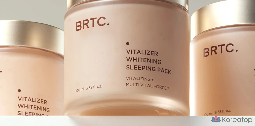 Ночная маска BRTC Vitalizer Whitening Sleeping Pack, 100 мл, 1 шт.