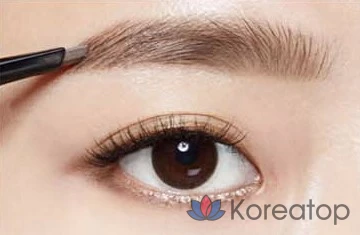 Карандаш для бровей Mqny My Strong Auto Eyebrow Pencil, оттенок Walnut Brown, 0.35 г, 1 шт., фото 2