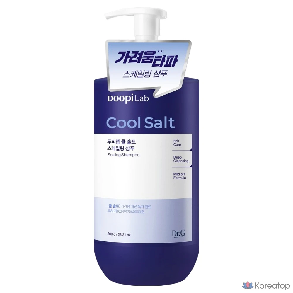 Шампунь Dr. G Scalp Lab Cool Salt Scaling, 800 г, 1 шт.