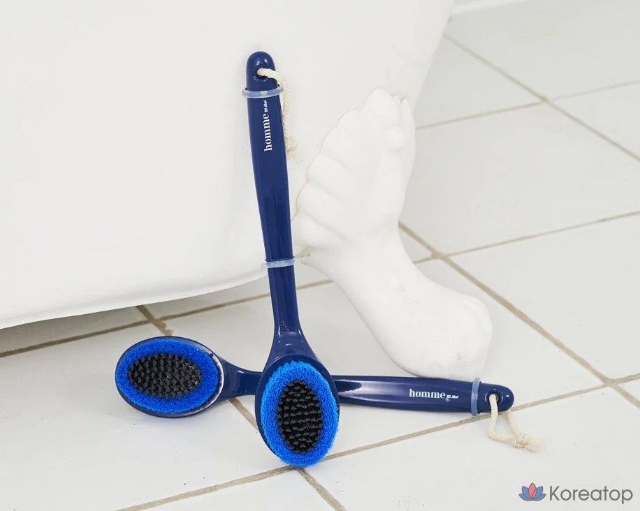 Боди-браш Akei Derma+ All-in-One Body Brush, оттенок Navy, 1 шт.