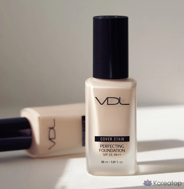 Флюид для лица VDL Cover Stain Perfecting Foundation, оттенок M01, 30 мл, 1 шт., фото 7