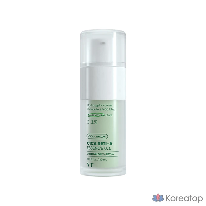 Эссенция VT Cosmetics Cica Reti-A Essence 0.1, 30 мл, 1 шт.