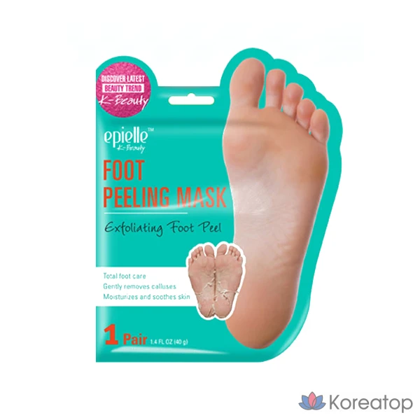 Пилинг для ног Epielle Foot Peeling Mask, 40 г, 6 шт.