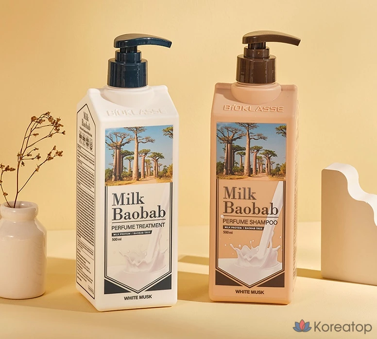 Кондиционер для волос Milk Baobab Perfume Hair Treatment, аромат White Musk, 500 мл, 1 шт.