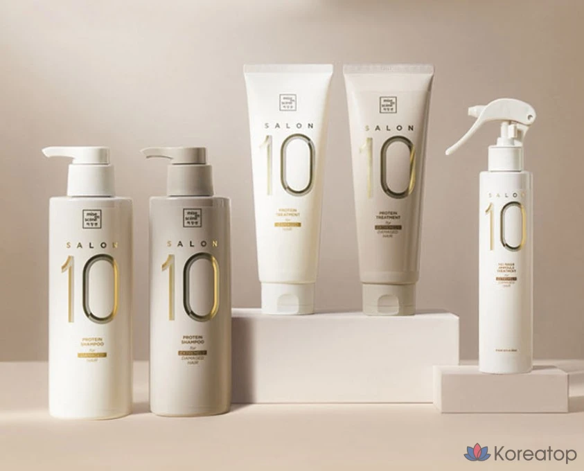Шампунь Mise en Scene Salon 10 Protein Shampoo, 500 мл, 1 шт.