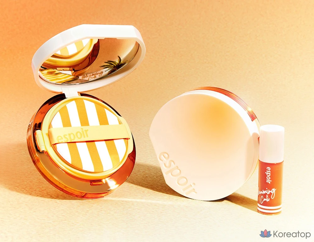 Кушон Espoir Be Glow Volume Cushion Foundation Glam Cali Edition, оттенок 21 Ivory, 13 г, 1 шт.