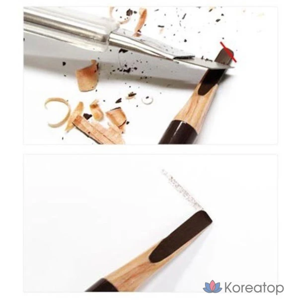 Карандаш для бровей Mqny My Strong Eyebrow Pencil, оттенок Soft Beige, 1.2 г, 1 шт., фото 4