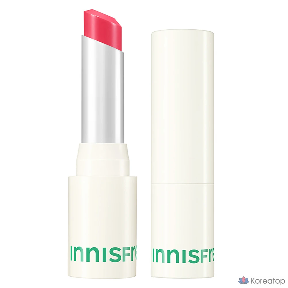 Помада для губ Innisfree Dewy Glowy Lipstick, оттенок 4 Azalea Pink, 3.5 г, 1 шт.