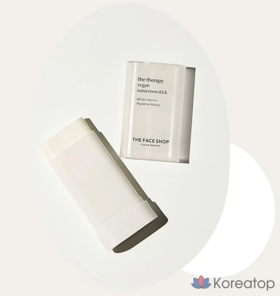 Солнцезащитный стик The Face Shop The Therapy Sun Stick SPF50+ PA++++, 18 г, 1 шт.
