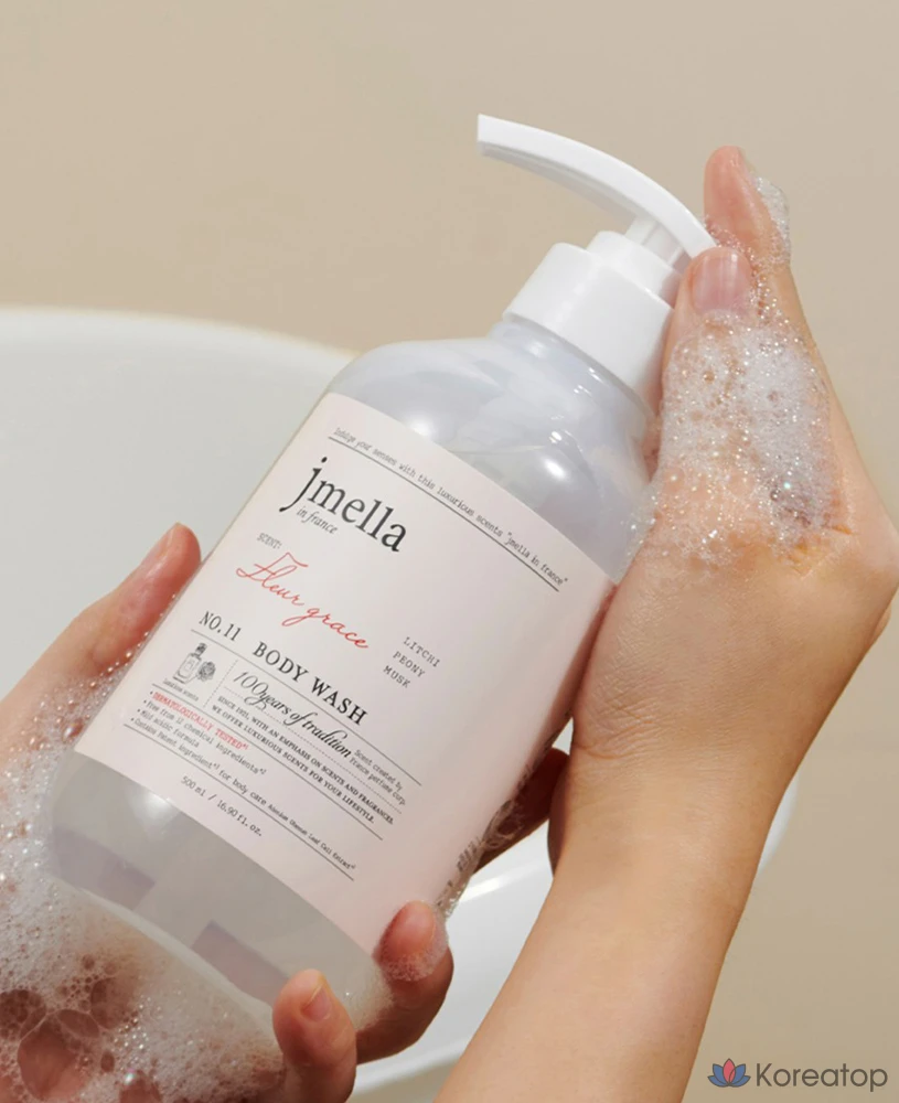 Гель для душа Jmella En France Fleur Grace Body Wash Rich & Peony, 500 мл, 1 шт.