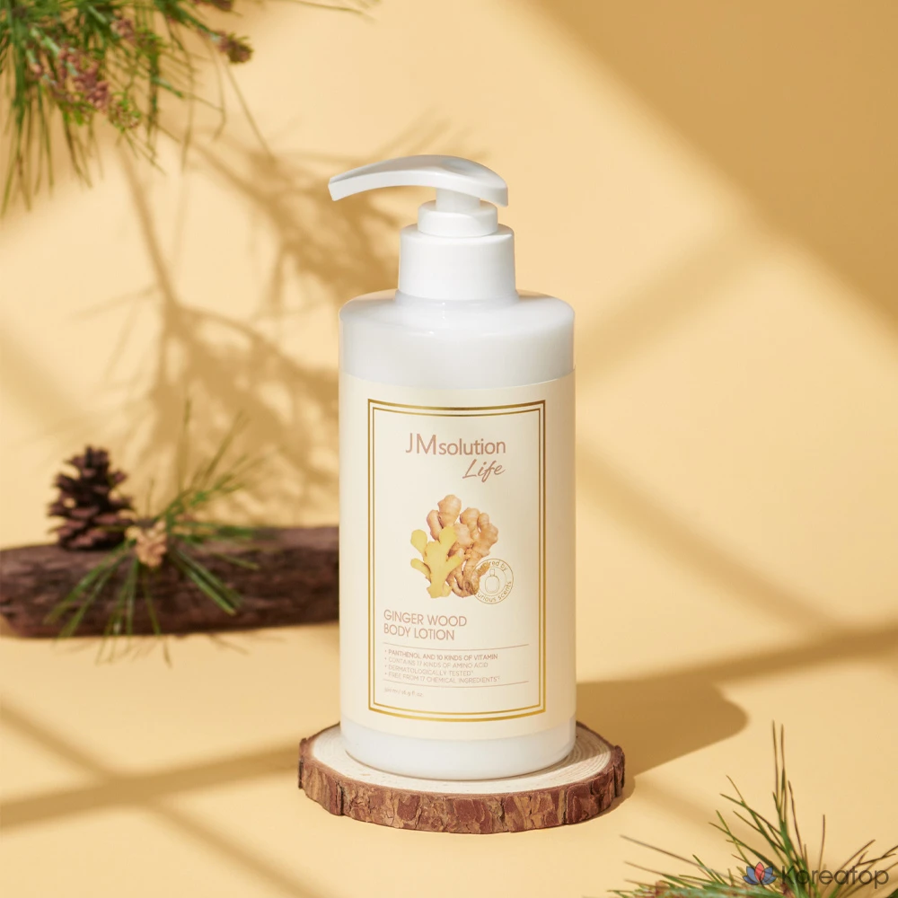 Лосьон для тела JM Solution Life Ginger Wood Perfume Body Lotion, 500 мл, 1 шт.