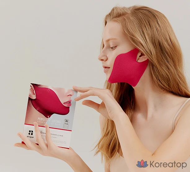 Тканевая маска для лица LOLO SKINNY Perfect V Lifting Premium Plus Mask, 20 шт., фото 4