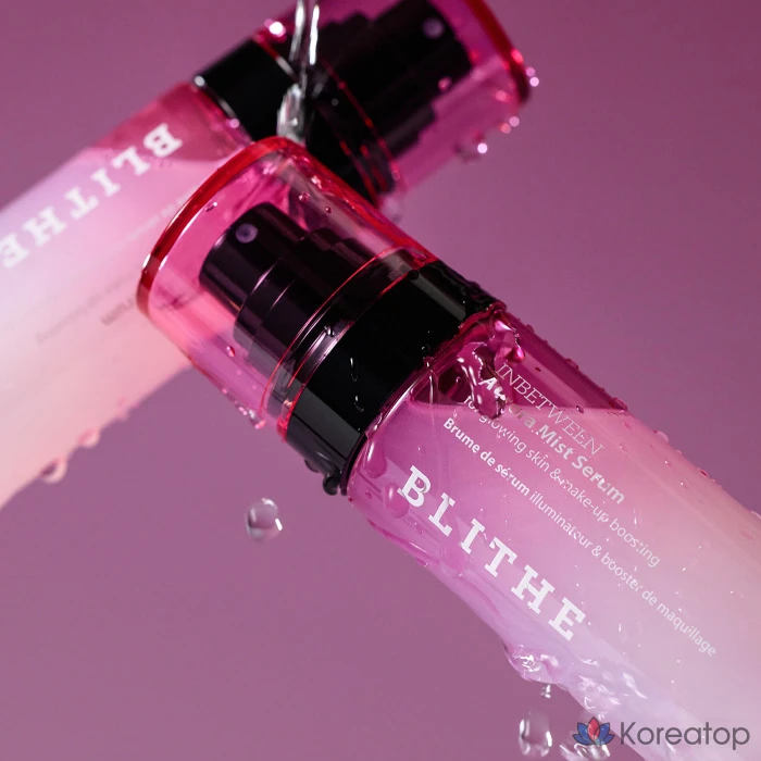 Сыворотка BLITHE In Between Moisture Glow Highlight Aurora Mist Serum, 75 мл, 1 шт.