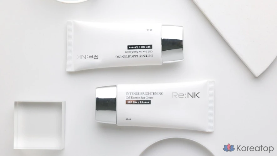 Солнцезащитный крем Re:Nk Brightening Cell Essence Sun Cream SPF50+ PA++++, 50 мл, 1 шт.
