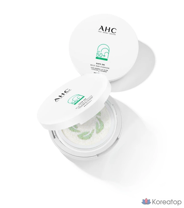 Кушон AHC Safe On Mild Sun Cushion SPF50+ PA++++, 25 г, 1 шт.