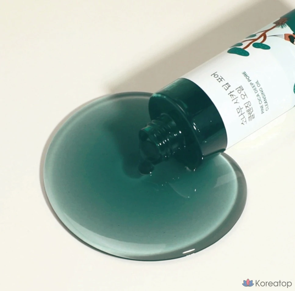 Гидрофильное масло для умывания Round Lab Pine Tree Cica Deep Pore Cleansing Oil, 200 мл, 1 шт.