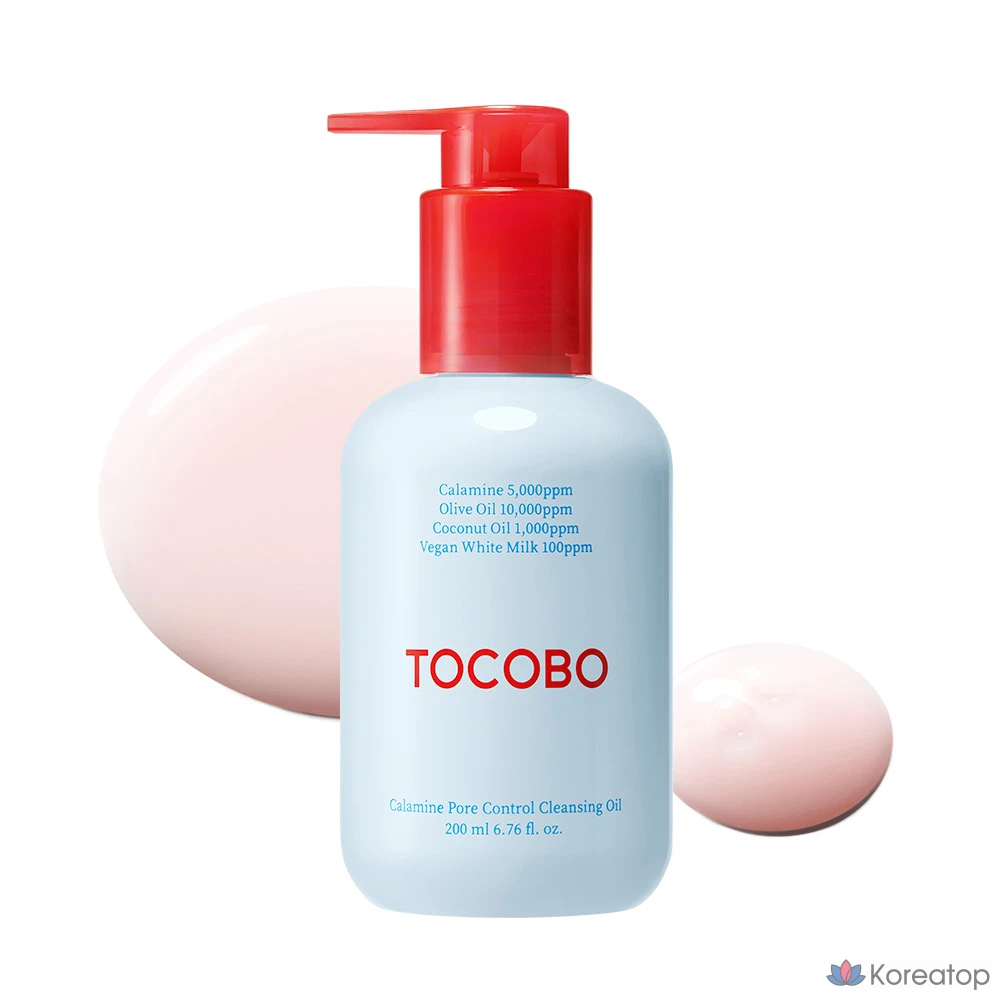 Гидрофильное масло Tocobo Calamine Pore Control Cleansing Oil, 200 мл, 1 шт.