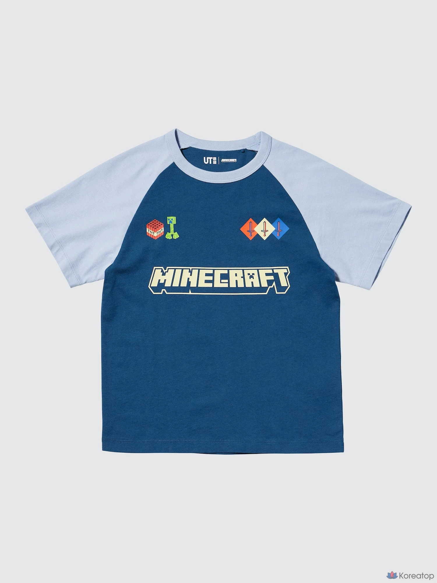Футболка детская Uniqlo Minecraft UT Graphic T-Shirt