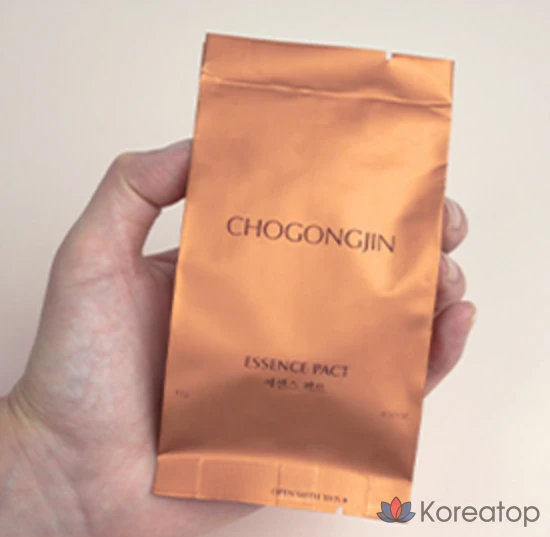 Кушон Chogongjin Essence Pact Cushion, оттенок 23C Sand, 15 г, 1 шт.