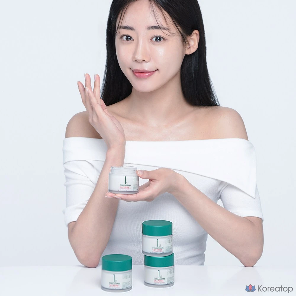 Успокаивающий крем Dermashare Cica Peptide Soothing Cream, 70 мл, 1 шт.