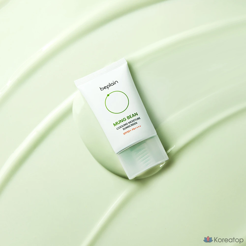Солнцезащитный крем Beplain Mung Bean Cooling Moisture Sun Cream SPF50+ PA++++, 75 мл, 1 шт.