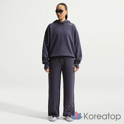 Худи женское Nike Studio Fleece Medium Weight Oversized Pullover Hoodie