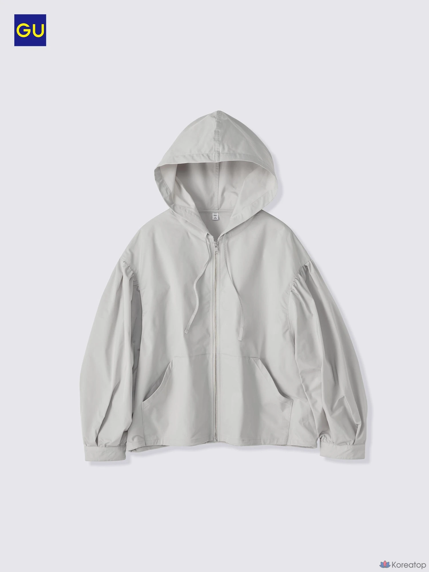 Куртка на молнии Uniqlo Balloon Sleeve Zip-Up Jacket, фото 5