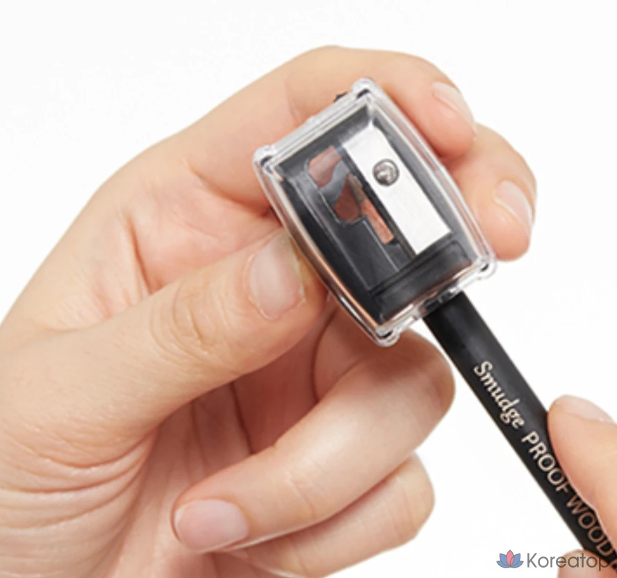Точилка для карандашей Missha Easy Pencil Sharpener, черный, 1 шт.
