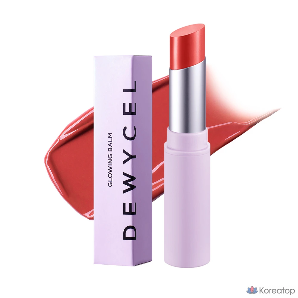 Бальзам для губ DEWYCEL Glowing Balm, оттенок 03 Honey Mood, 4.5 г, 1 шт.
