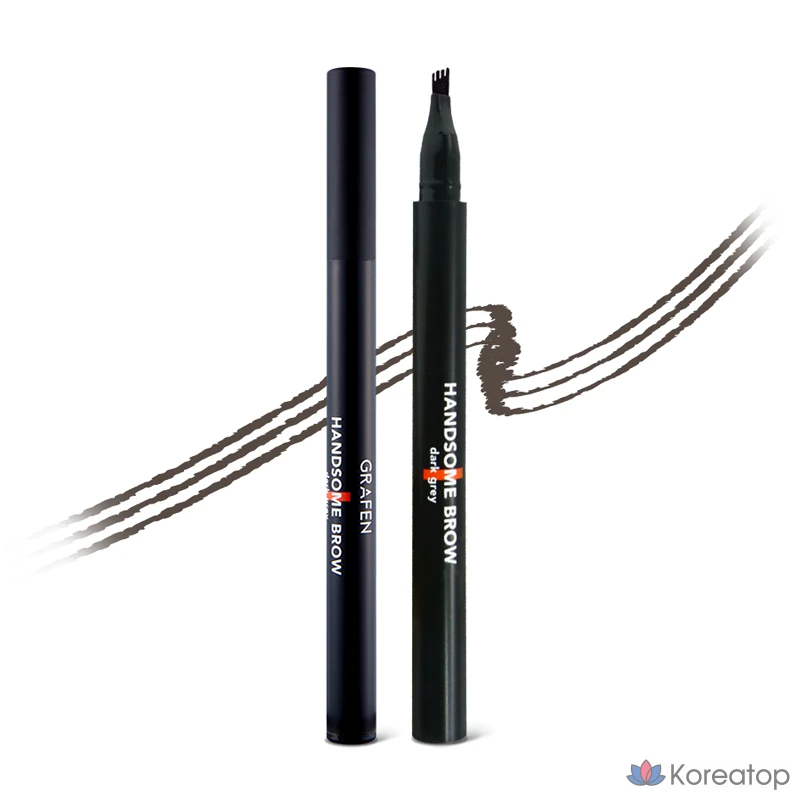 Тинт для бровей GRAFEN Handsome Men's Tattoo Eyebrow, оттенок Dark Gray, 0.8 г, 1 шт.