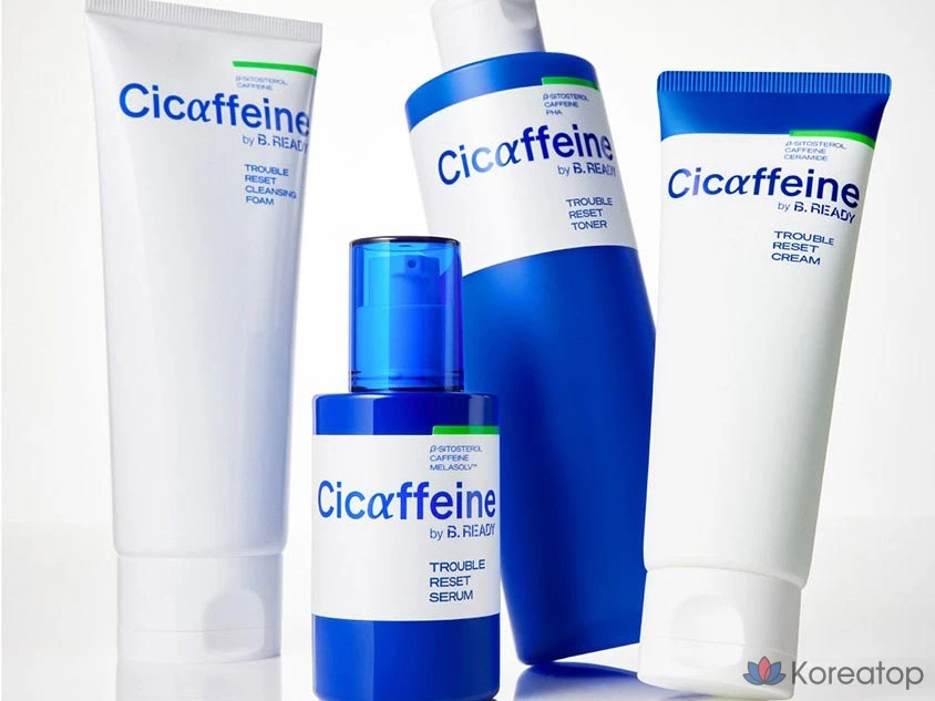 Крем для лица B.READY Cica Caffeine Trouble Reset Cream, 70 мл, 1 шт.