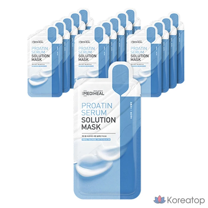 Тканевая маска для лица MEDIHEAL Proatin Serum Solution Mask, 25 мл, 15 шт.