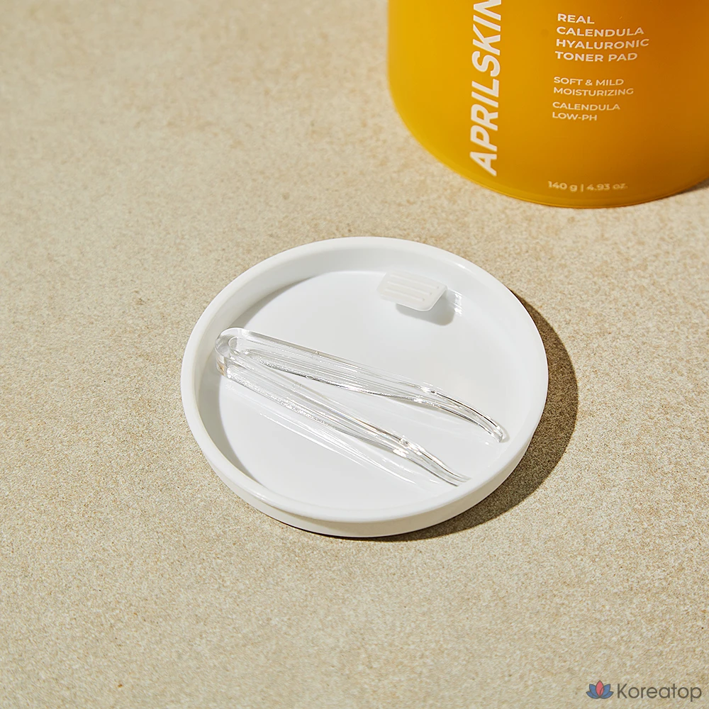Тонер-пэды APRILSKIN Real Calendula Hyaluronic Toner Pad, 60 шт.